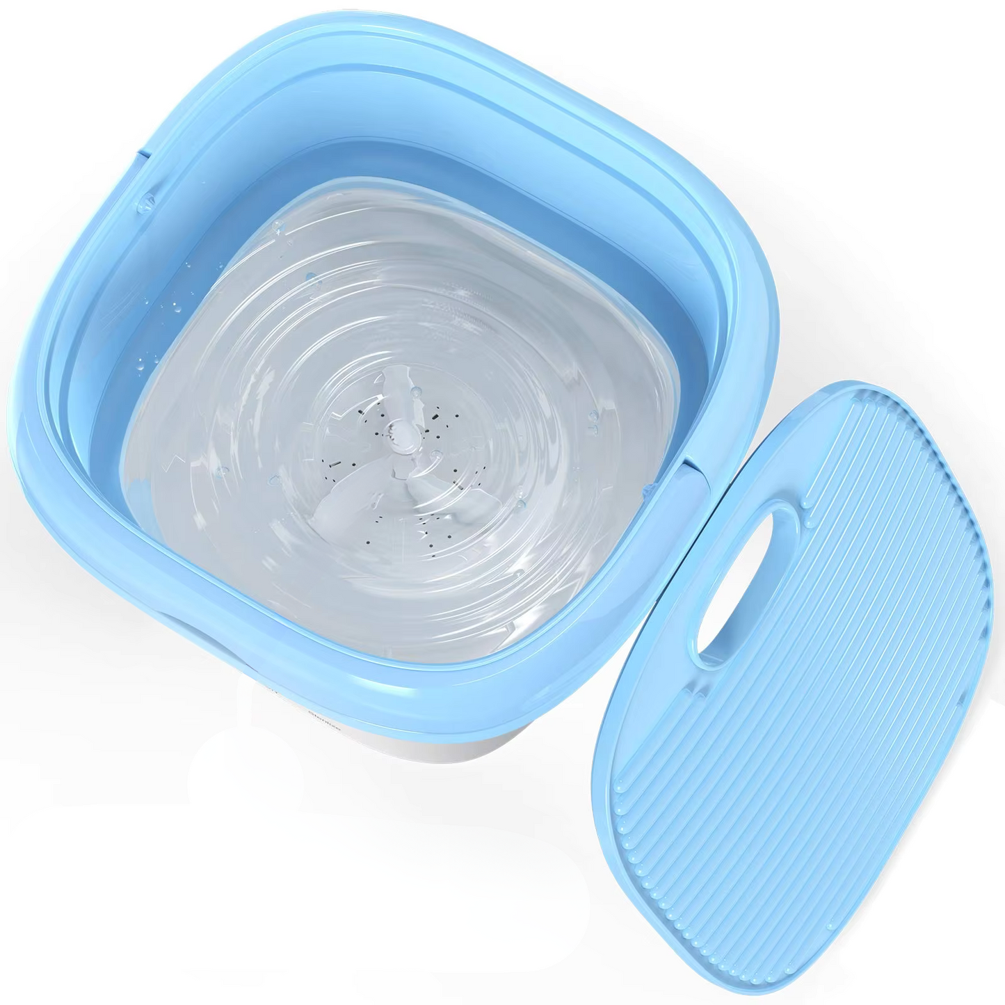 Mini lavadora portátil: lavado y secado exprés